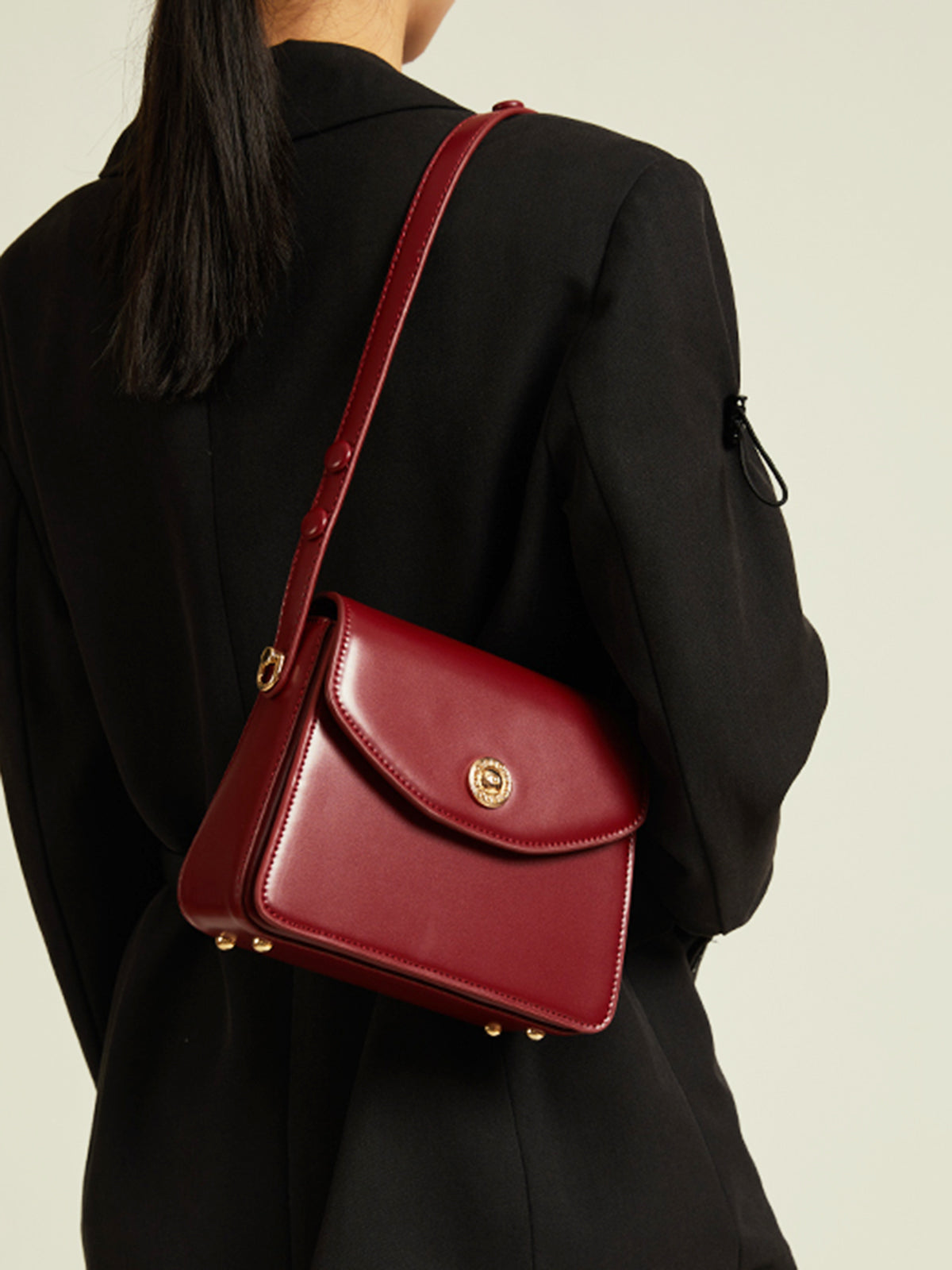 Structured Shoulder Bag