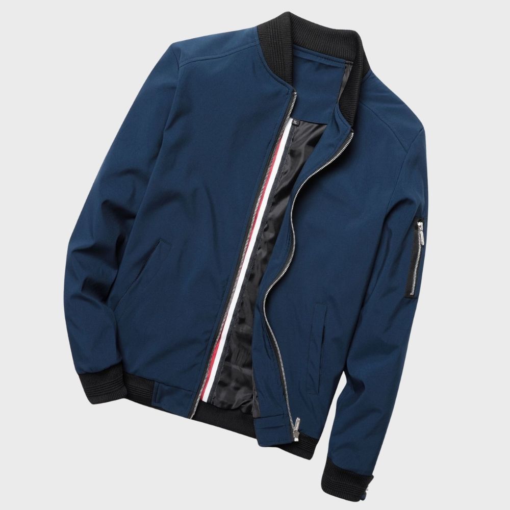 Zip-Up Bomber Jacket