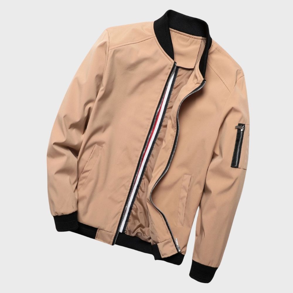 Zip-Up Bomber Jacket