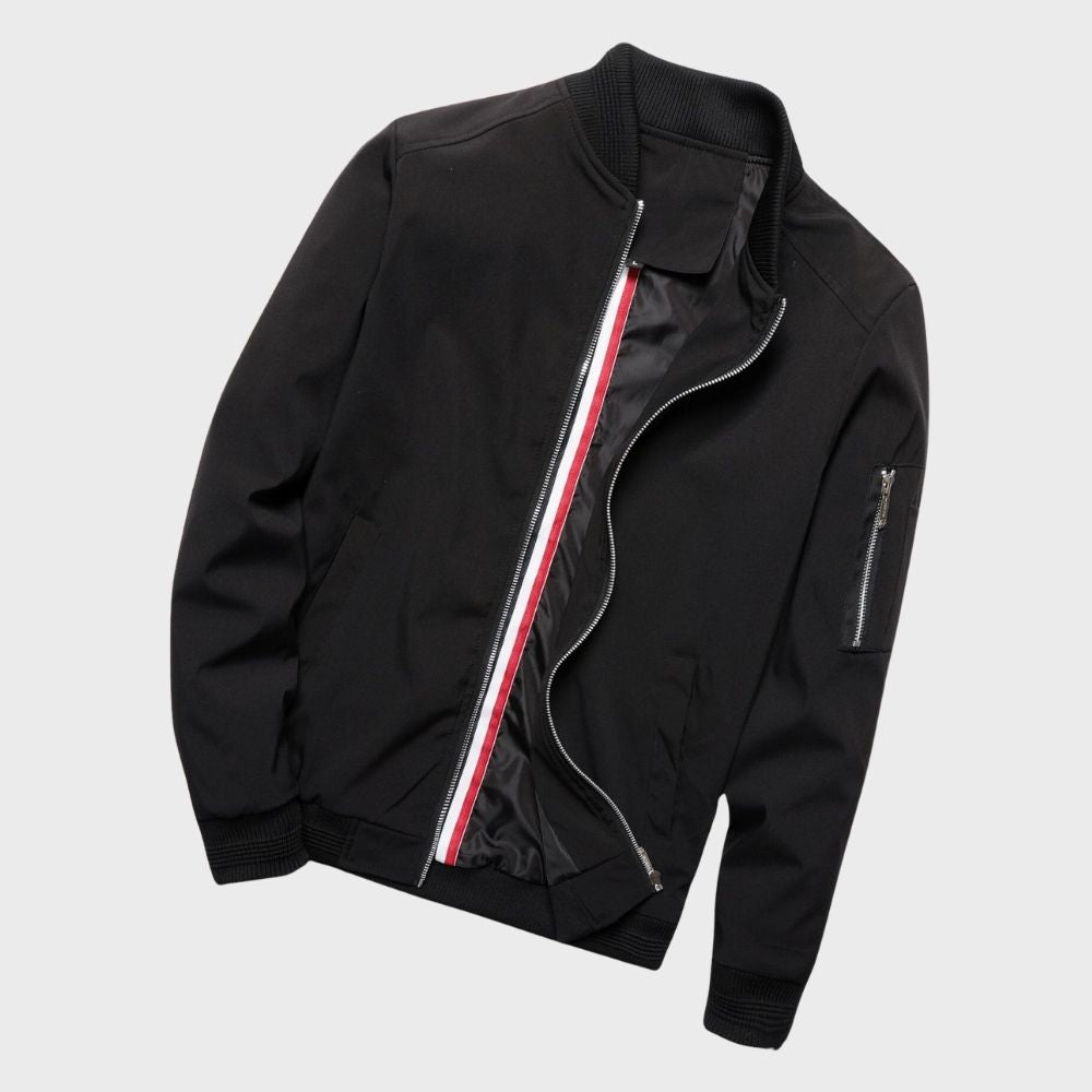 Zip-Up Bomber Jacket