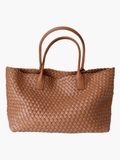 Luxe Woven Tote Bag