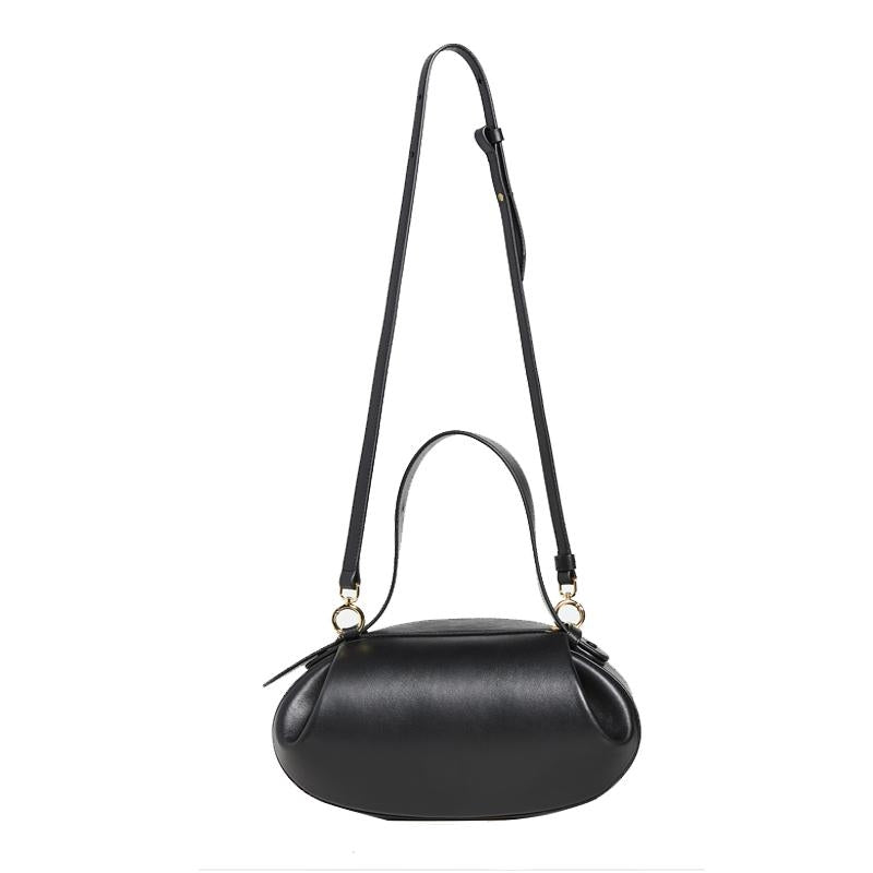 Sculptural Round Shoulder Bag