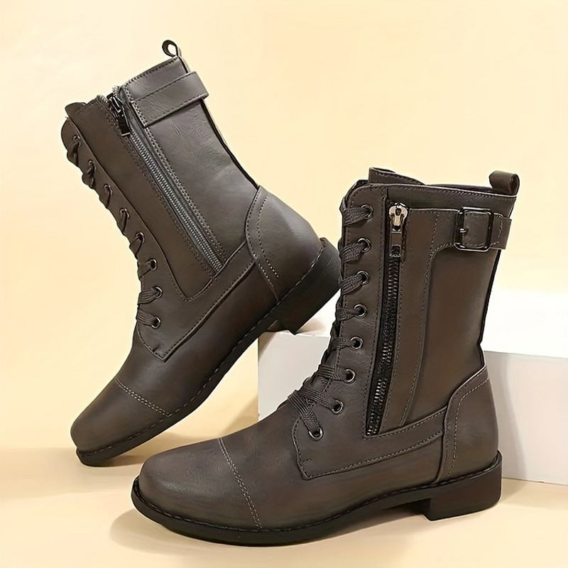 Women’s Lace-Up Combat Boots