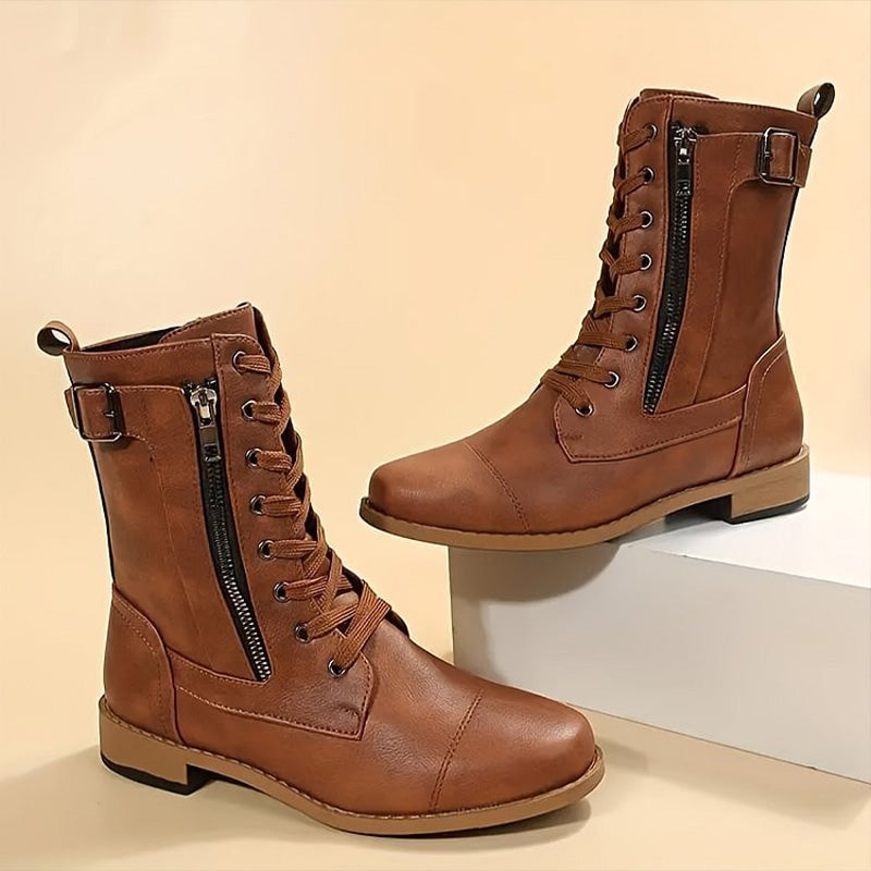 Women’s Lace-Up Combat Boots