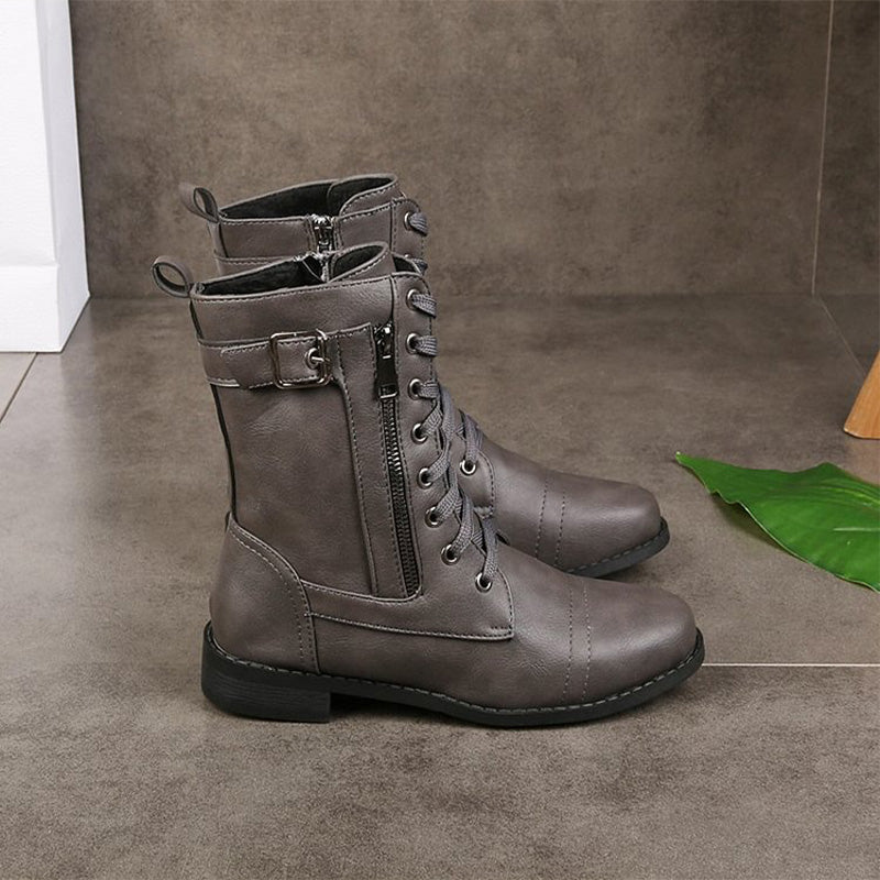 Women’s Lace-Up Combat Boots